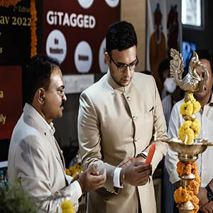 Shri Yaduveer Wadiyar at GiTAGGED Product Festival