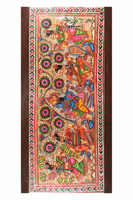 AP Leather Puppet Krishna