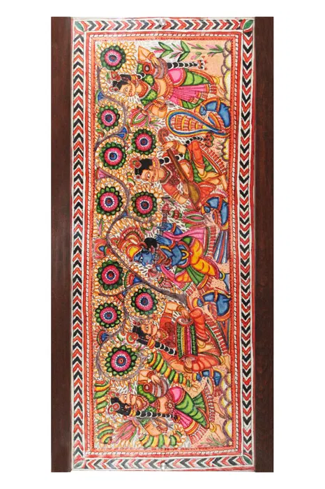 AP Leather Puppet Krishna