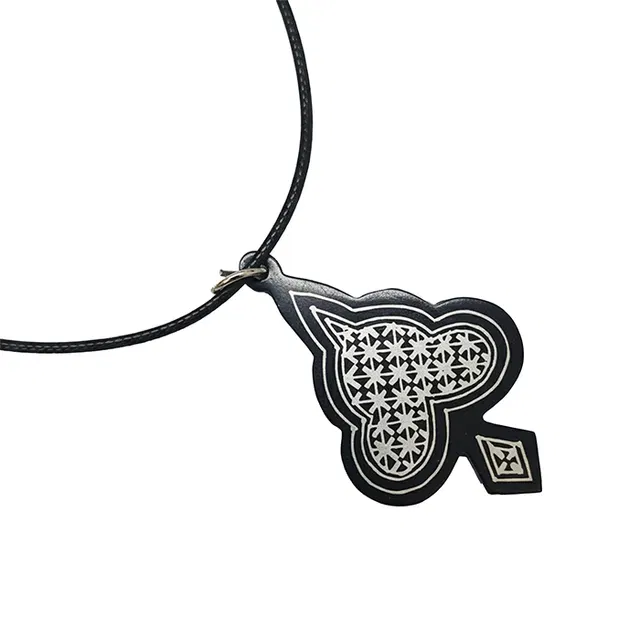 Bidriware Christmas Tree Pendant