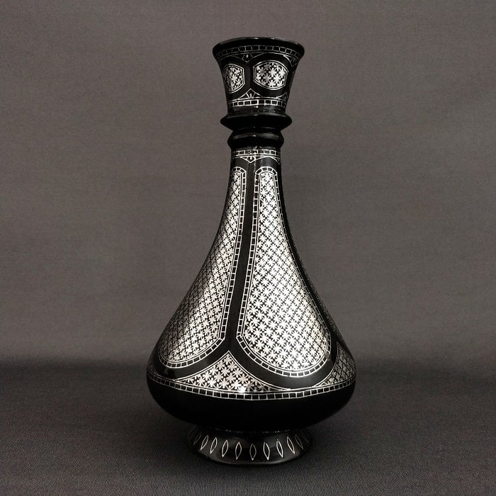Bidriware Antique Flower Vase