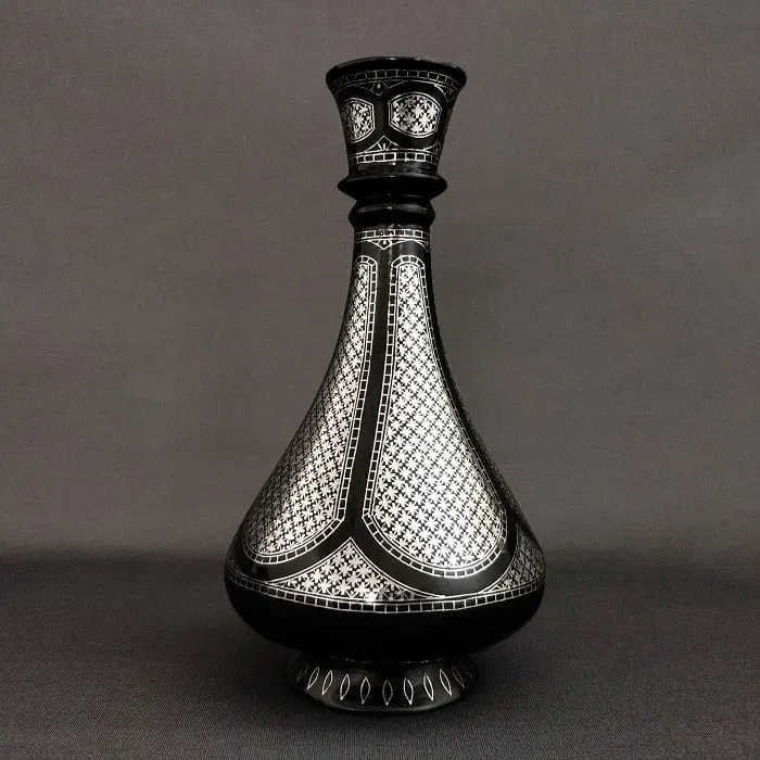 Bidriware Antique Flower Vase