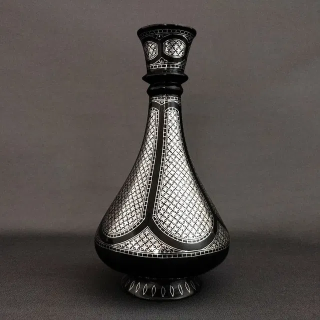 Bidriware Antique Flower Vase