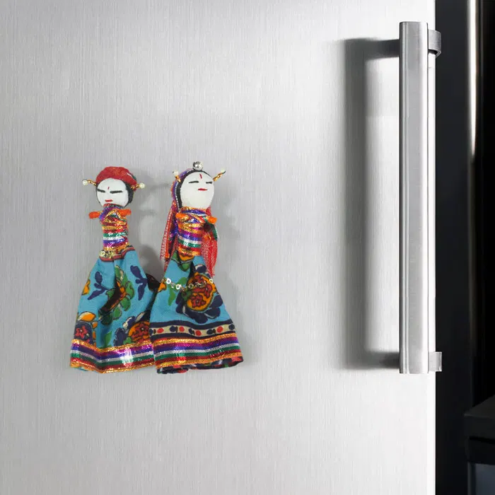 Rajasthan Khatputli Magnets Pair (5 Inches)