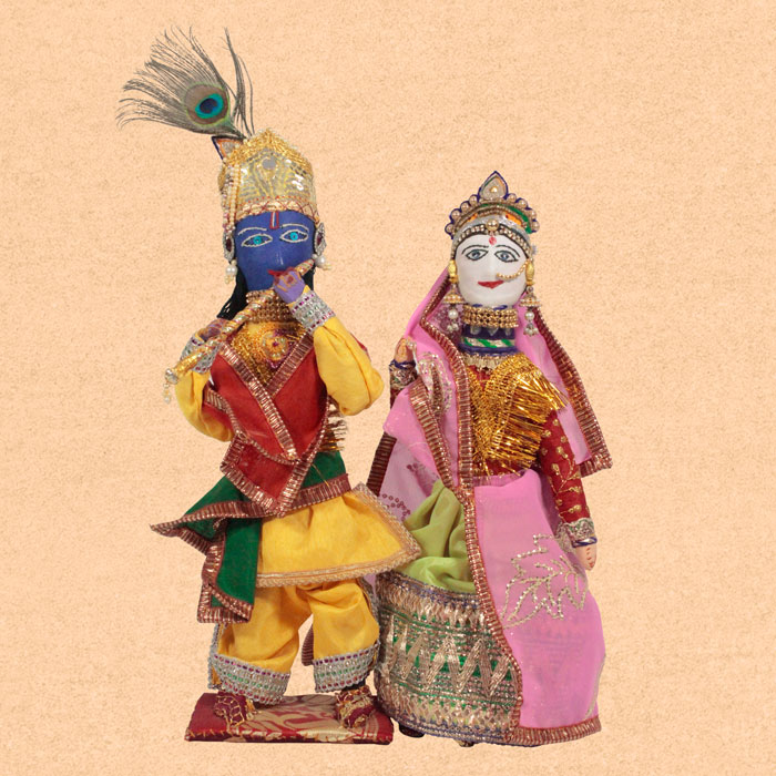 Rajasthan Khatputli Radha Krishna (1ft)