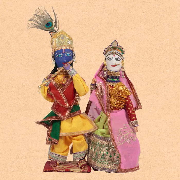 Rajasthan Khatputli Radha Krishna (1ft)
