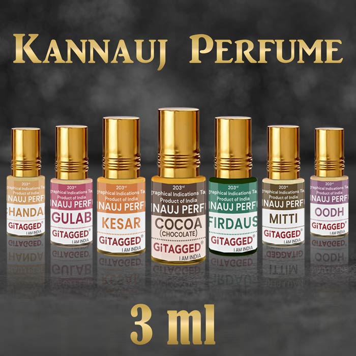 Kannauj Attar Perfume (Assorted) - 3ml