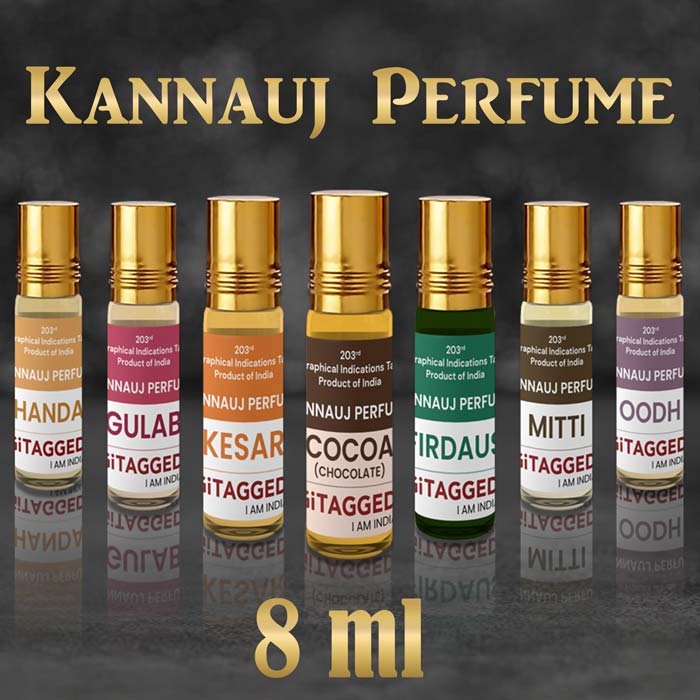 Kannauj Attar Perfume (Assorted) - 8ml