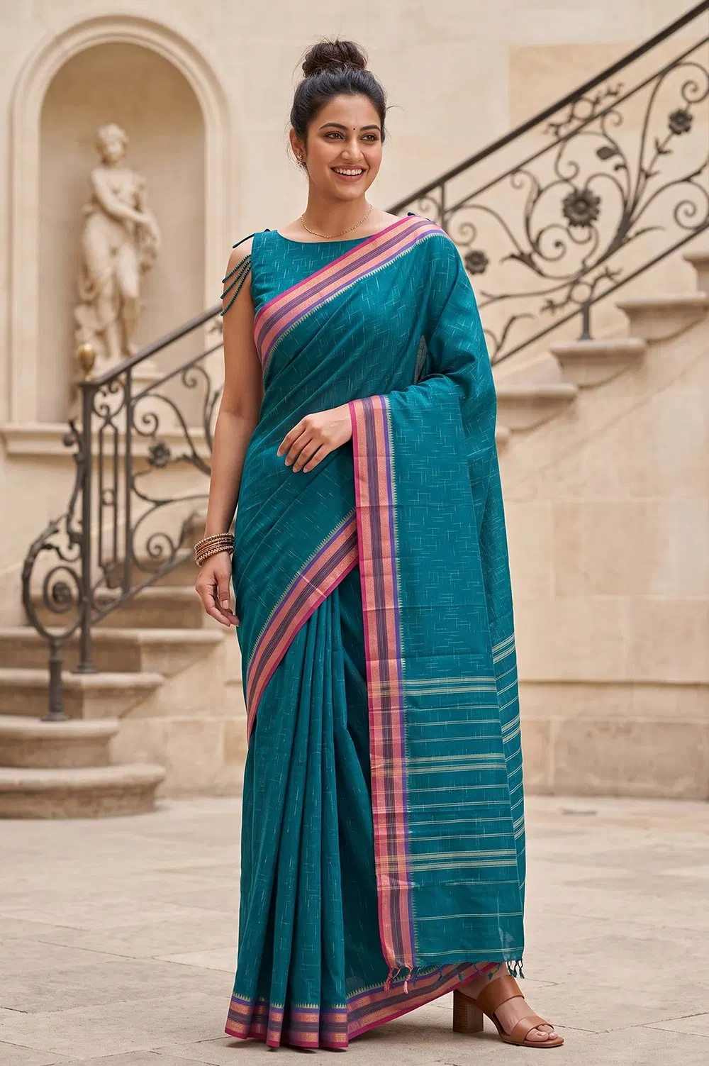 Narayanpet Handloom Cotton Saree
