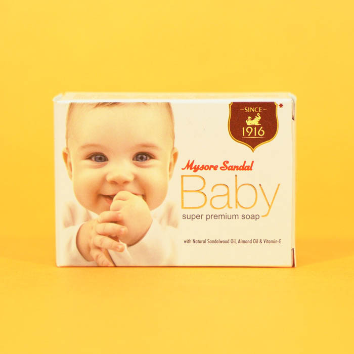 Mysore Sandal Baby Soap (75g)