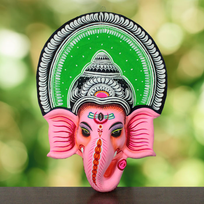 Ganesha Chau Mask (1.5 Ft)