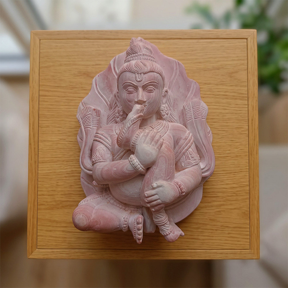 Konark Stone Carving Bala Krishna (6 Inches)
