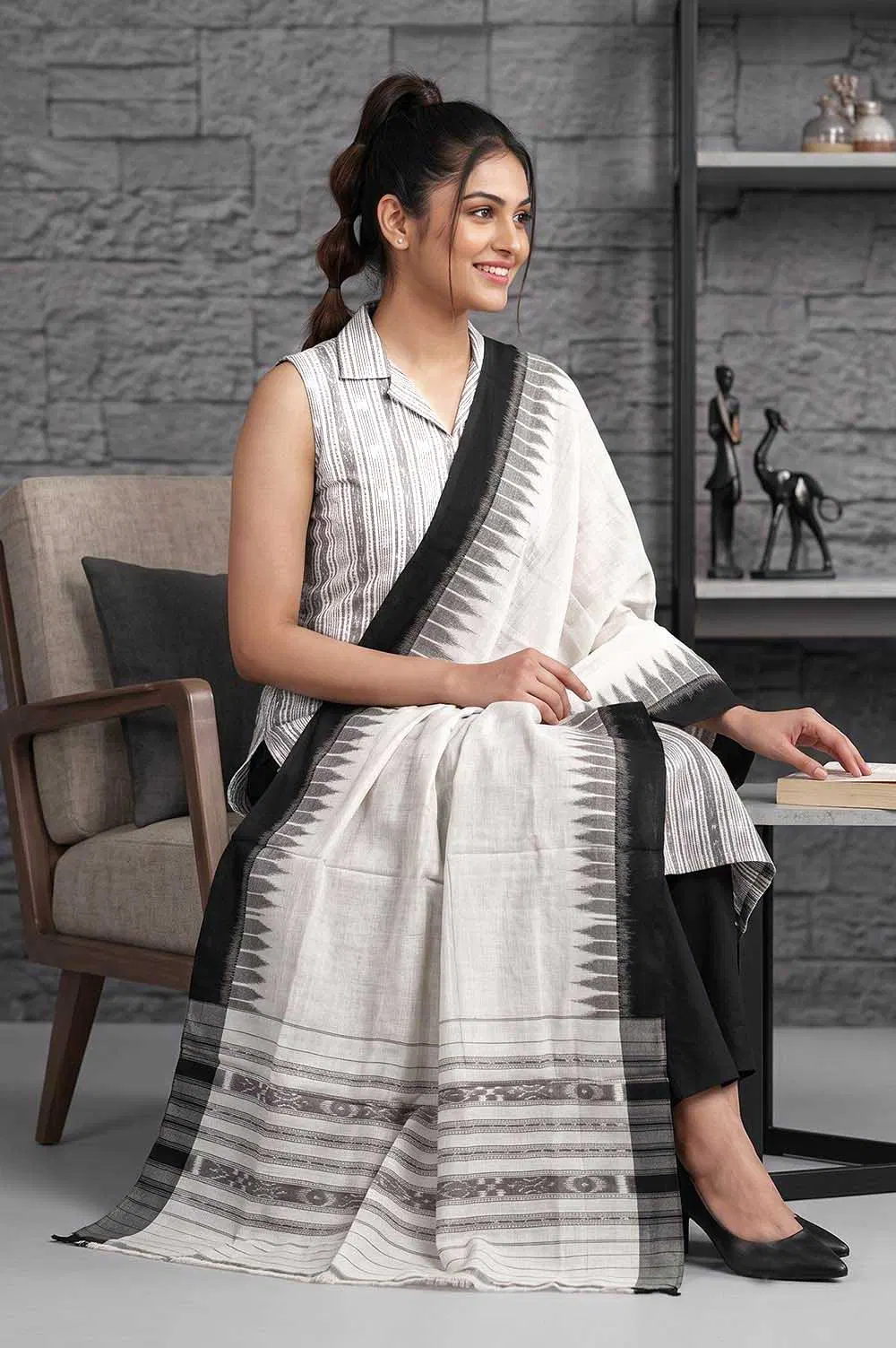 Orissa Ikat Salwar Suit Set (3pcs)