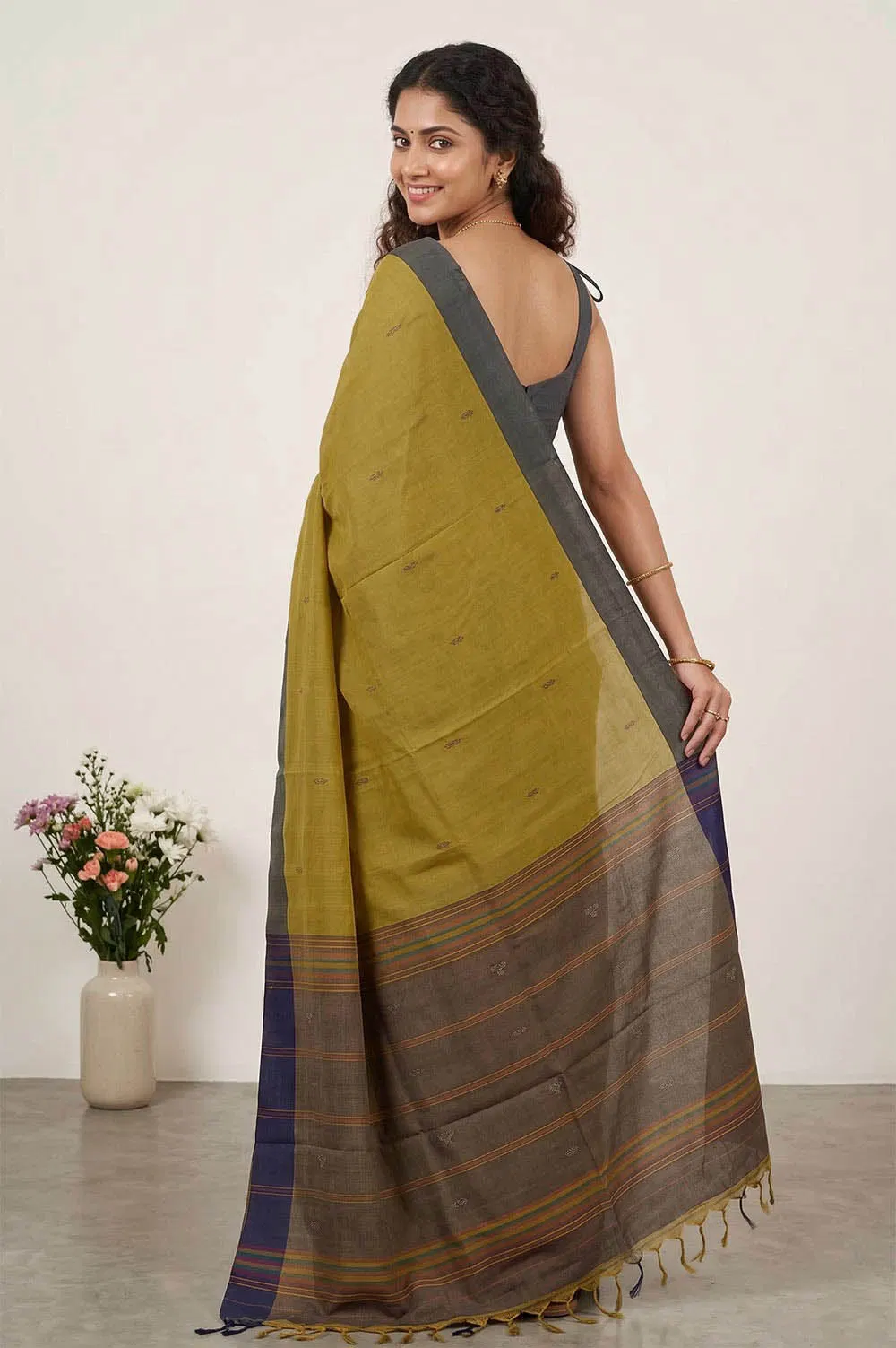 Udupi Handloom Cotton Saree