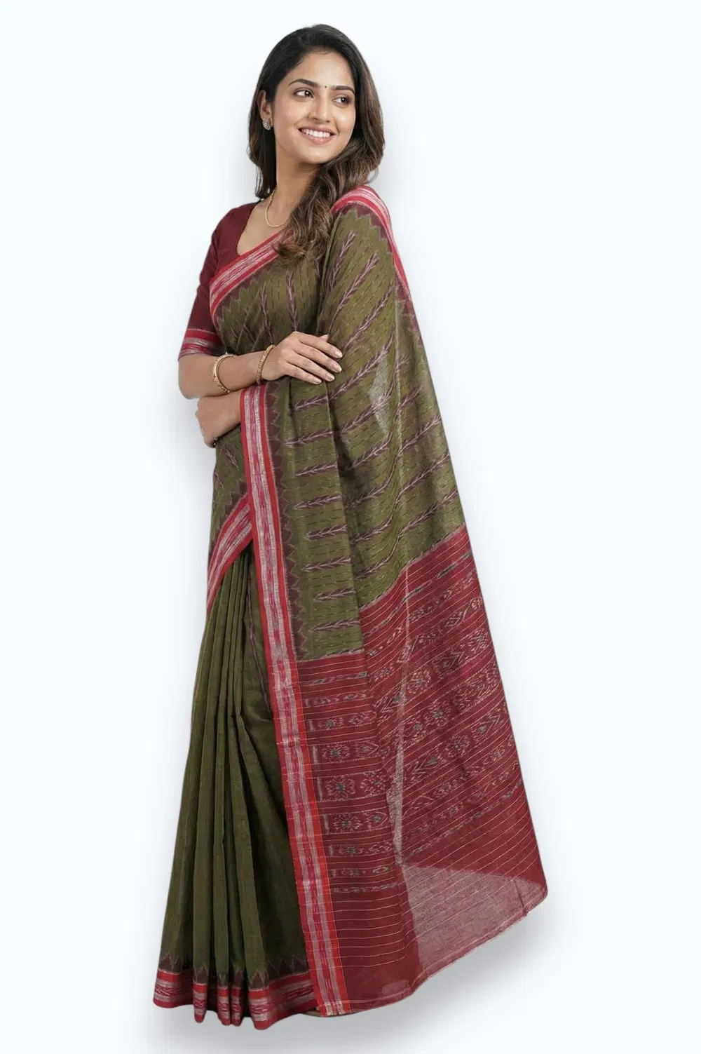 Orissa Ikat Deha Banda Cotton Saree