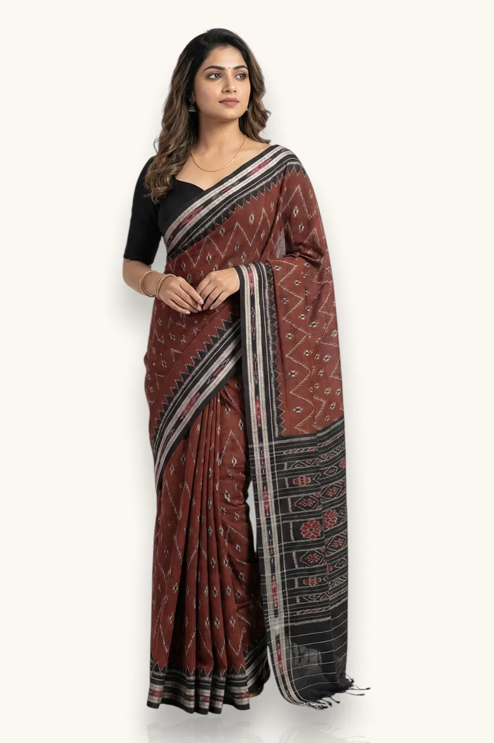 Orissa Ikat Deha Banda Cotton Saree