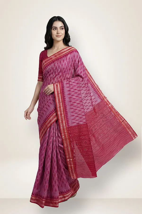 Orissa Ikat Deha Banda Cotton Saree