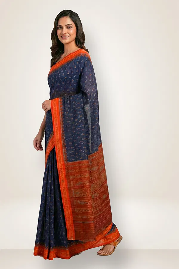 Orissa Ikat Deha Banda Cotton Saree