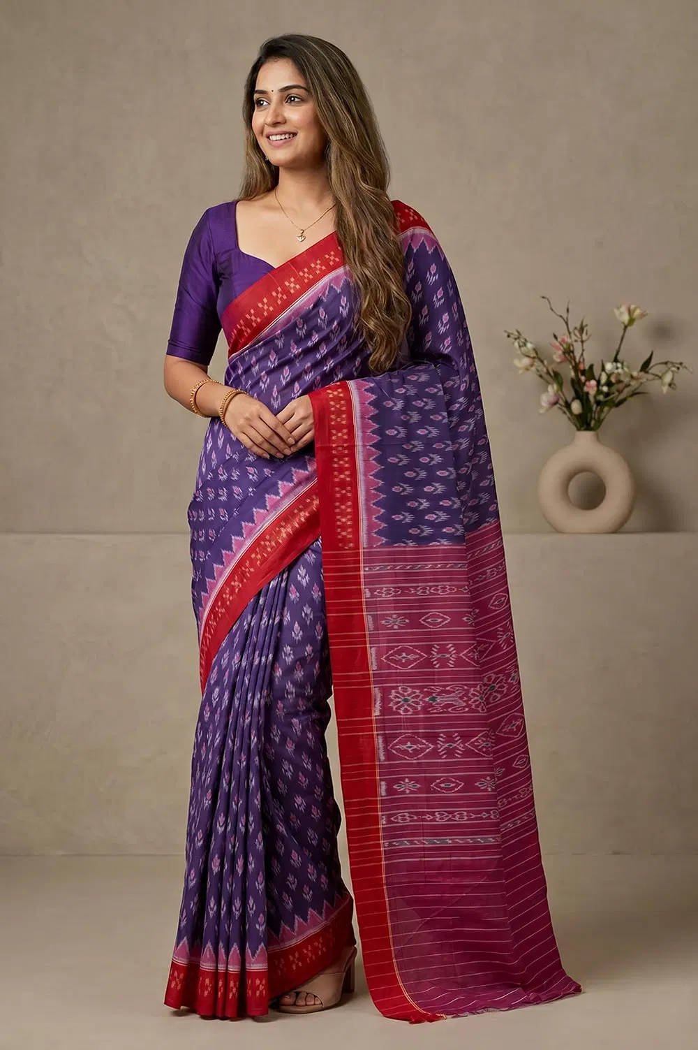 Orissa Ikat Deha Banda Cotton Saree