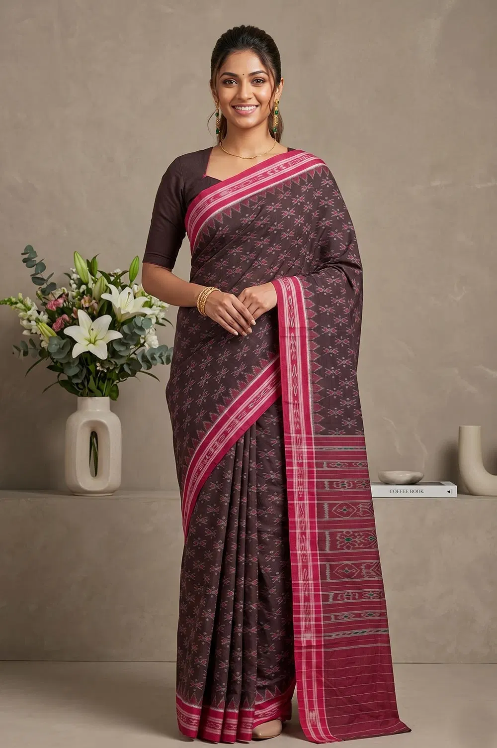 Orissa Ikat Deha Banda Cotton Saree