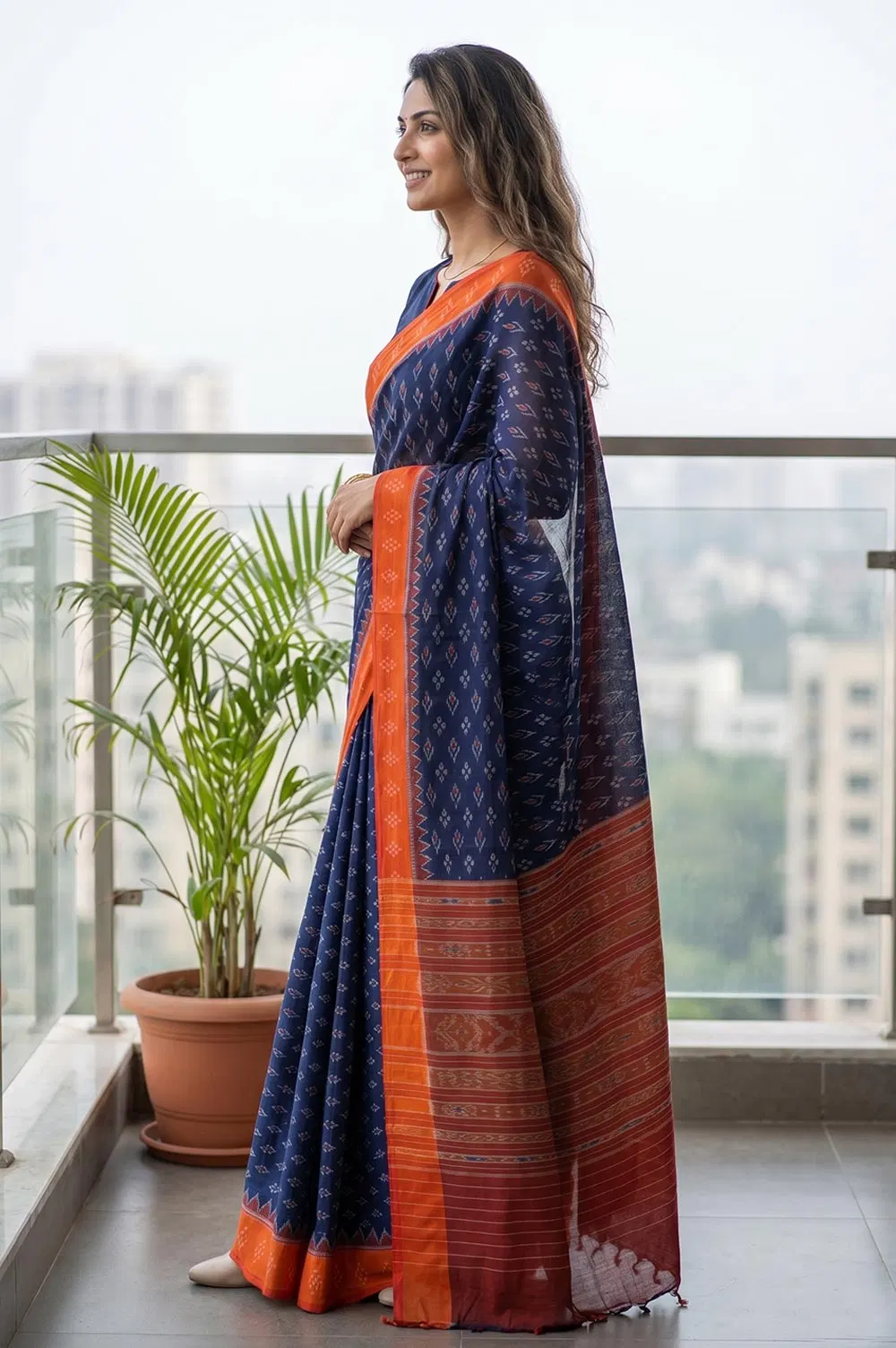 Orissa Ikat Deha Banda Cotton Saree