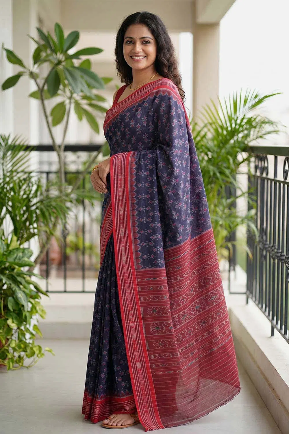 Orissa Ikat Deha Banda Cotton Saree