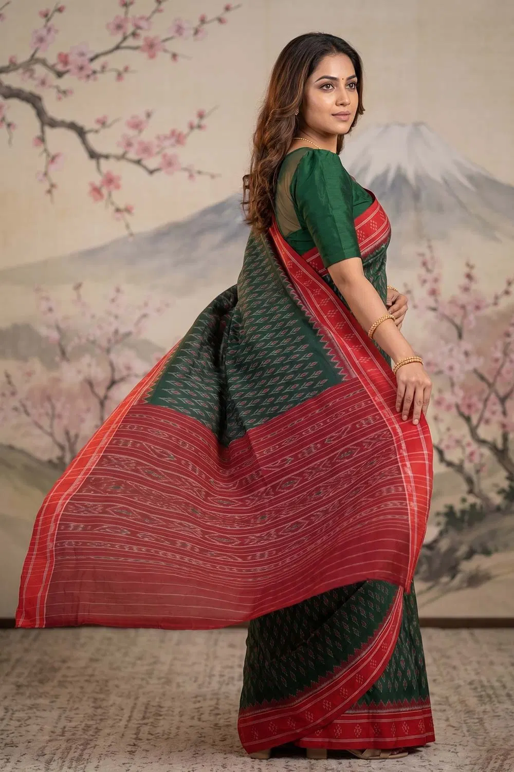 Orissa Ikat Deha Banda Cotton Saree