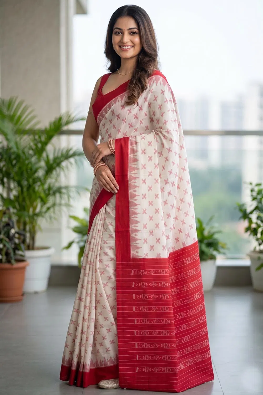 Orissa Ikat Deha Banda Cotton Saree