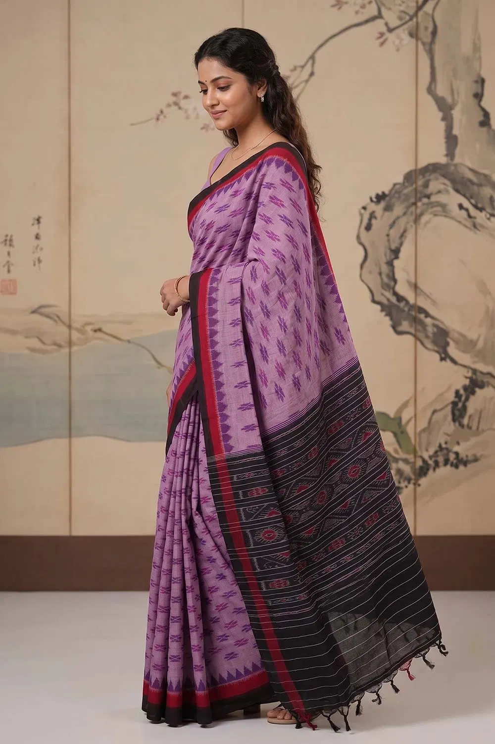 Orissa Ikat Deha Banda Cotton Saree