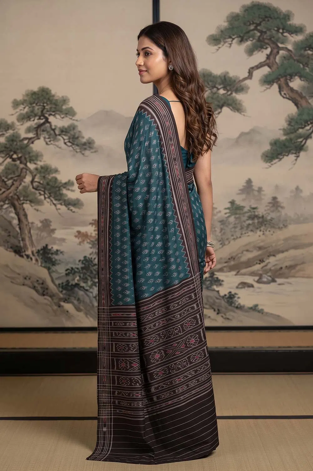 Orissa Ikat Deha Banda Cotton Saree