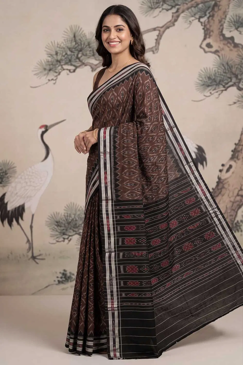 Orissa Ikat Deha Banda Cotton Saree