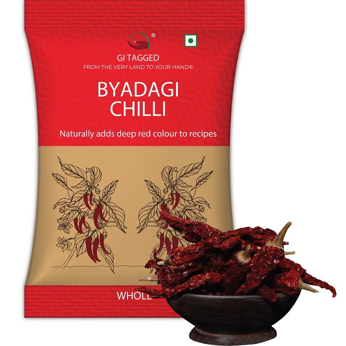 Byadagi Chilli Whole: Discover the Unique Spice of Karnataka -200gm