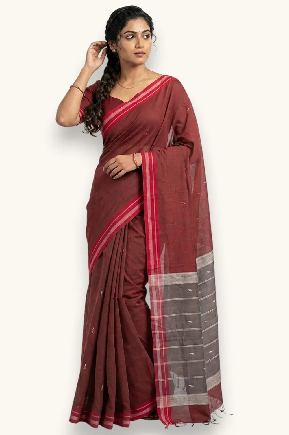 Udupi Handloom Cotton Saree