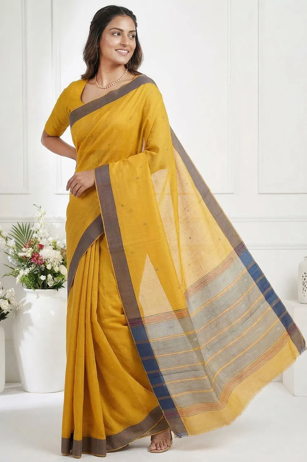 Udupi Handloom Cotton Saree