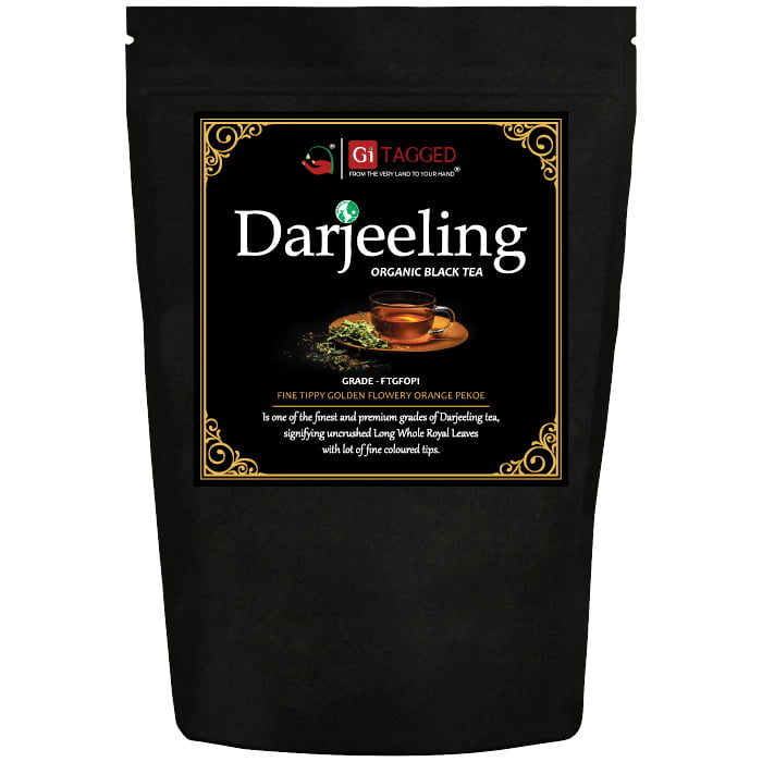 Premium Darjeeling Tea Whole Leaf (Black) - 200 gms