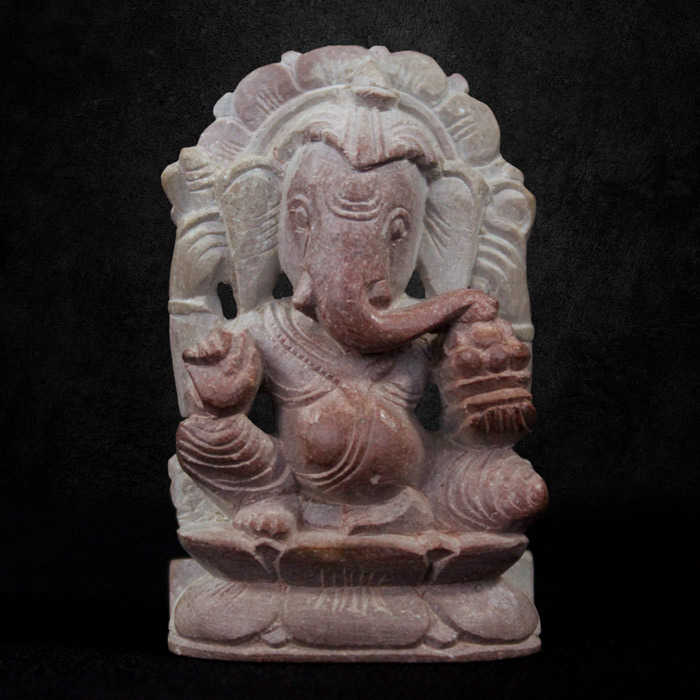Konark Stone Carving Ganesha (2 Inches)