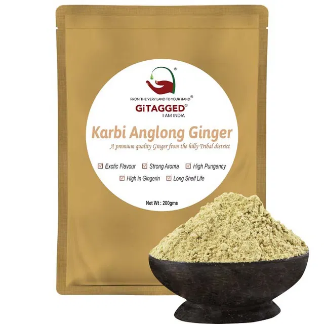 Assam's Karbi Anglong Ginger Powder - 200gms