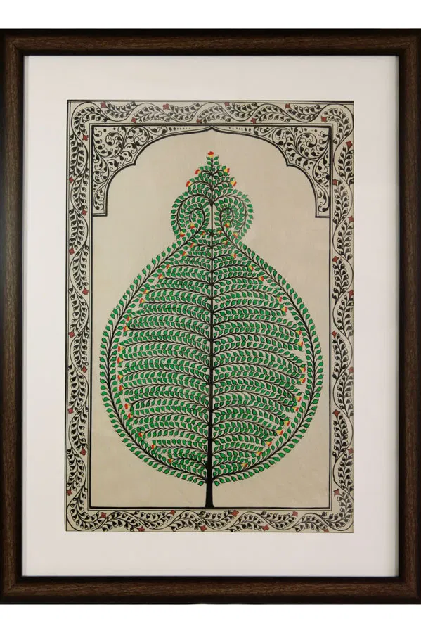 Tree of Life Orissa Pattachitra Painting (1.5*2) Feet