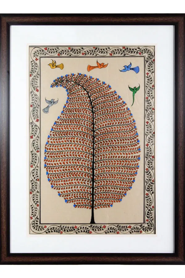 Tree of Life Orissa Pattachitra Painting (18*24) Inches
