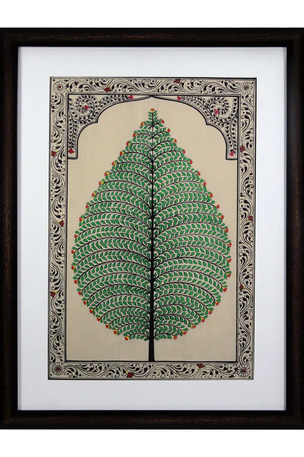 Tree of Life Orissa Pattachitra Painting (18*24) Inches