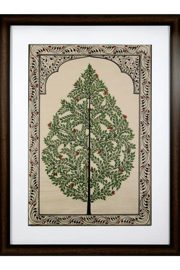 Tree of Life Orissa Pattachitra Painting (18*24) Inches