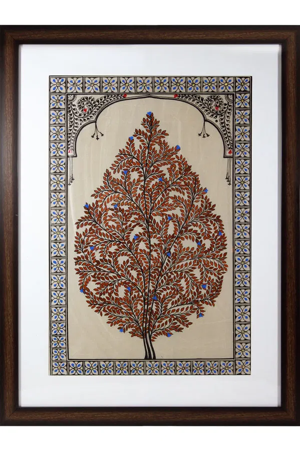 Orissa Pattachitra Tree of Life Painting (18*24) Inches