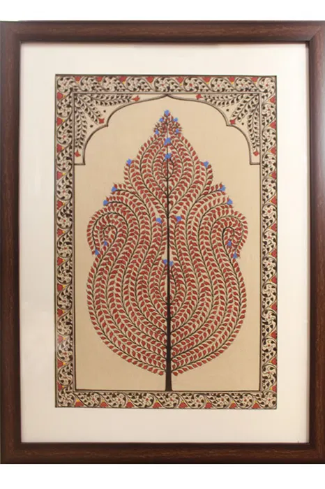 Tree of Life Orissa Pattachitra Painting (1.5*2) Feet