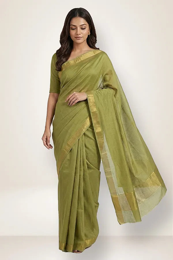 Mangalagiri Handloom Pure Cotton Saree