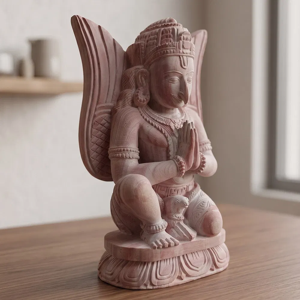 Konark Stone Carving Garuda (6 Inches)