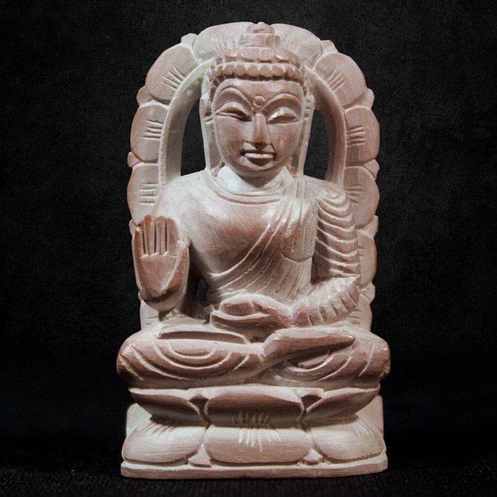 Konark Stone Carving Buddha (2 Inches)
