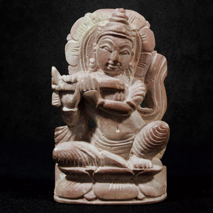 Konark Stone Carving Krishna (2 Inches)