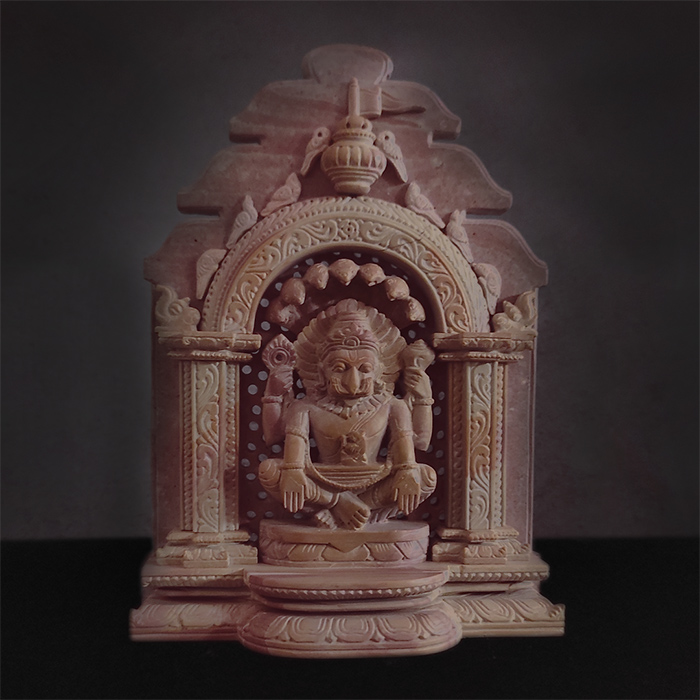 Konark Stone Carving Narsimha (6.5 Inches)