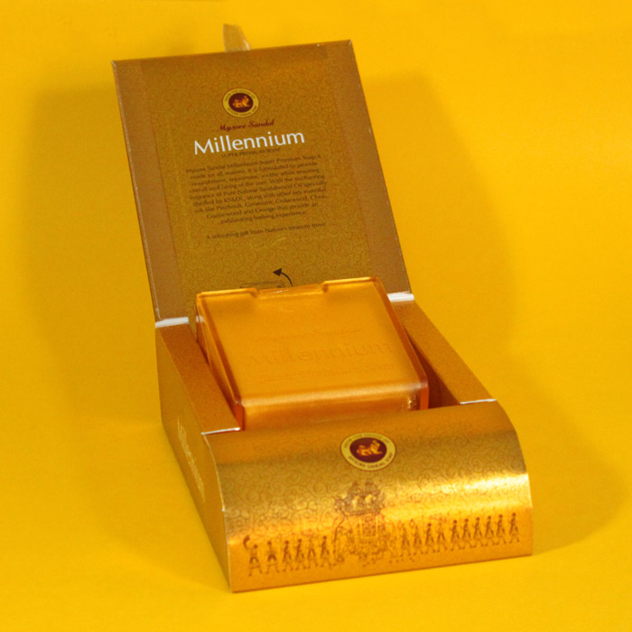 Mysore Sandal Soap - Millennium Edition (150g)