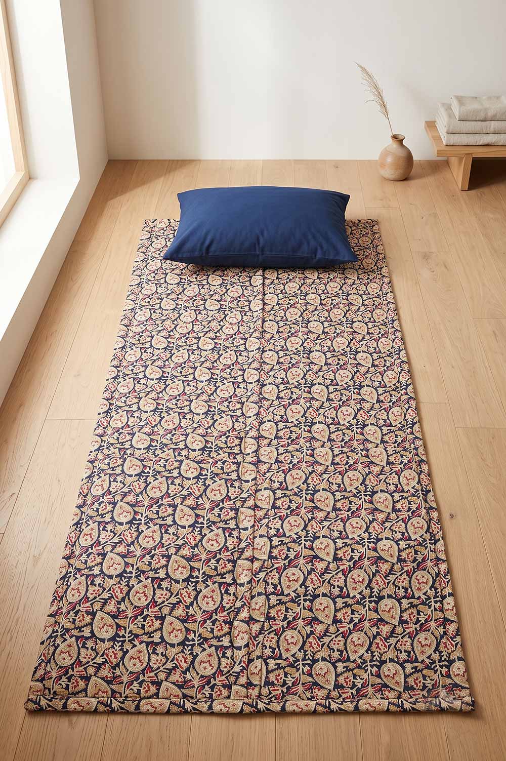 Madurkathi Double Fold Cotton Bed (3*6) feet